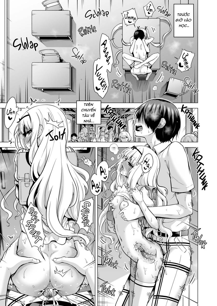 Vắt kiệt tinh trùng cùng ba chị em Succubus 