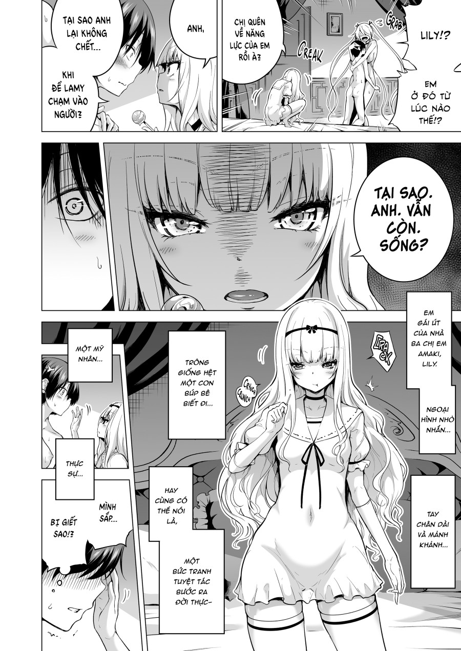 Vắt kiệt tinh trùng cùng ba chị em Succubus 