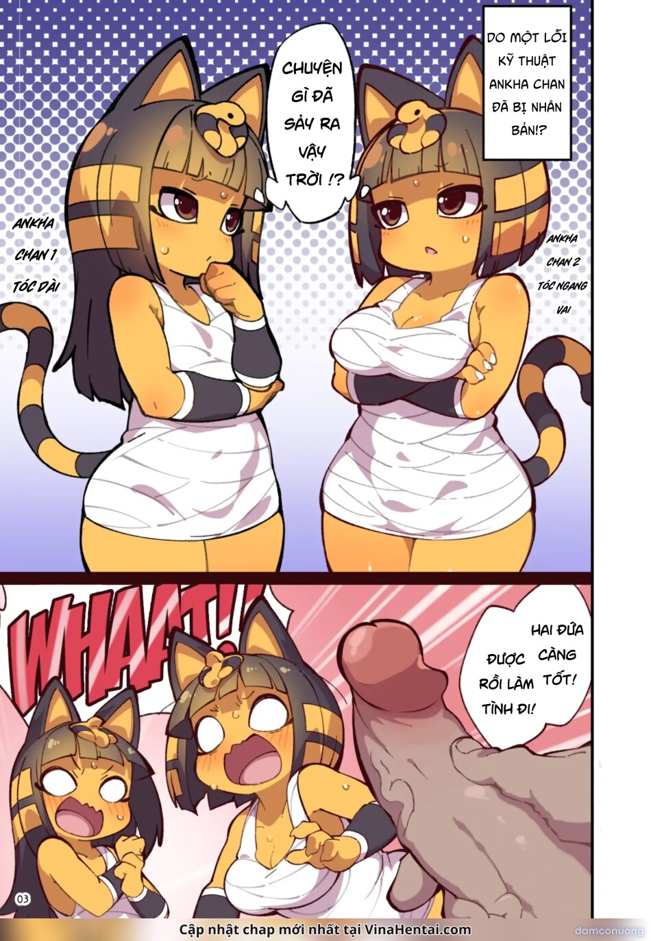 A book about having sex with Ankha-chan in various outfits 