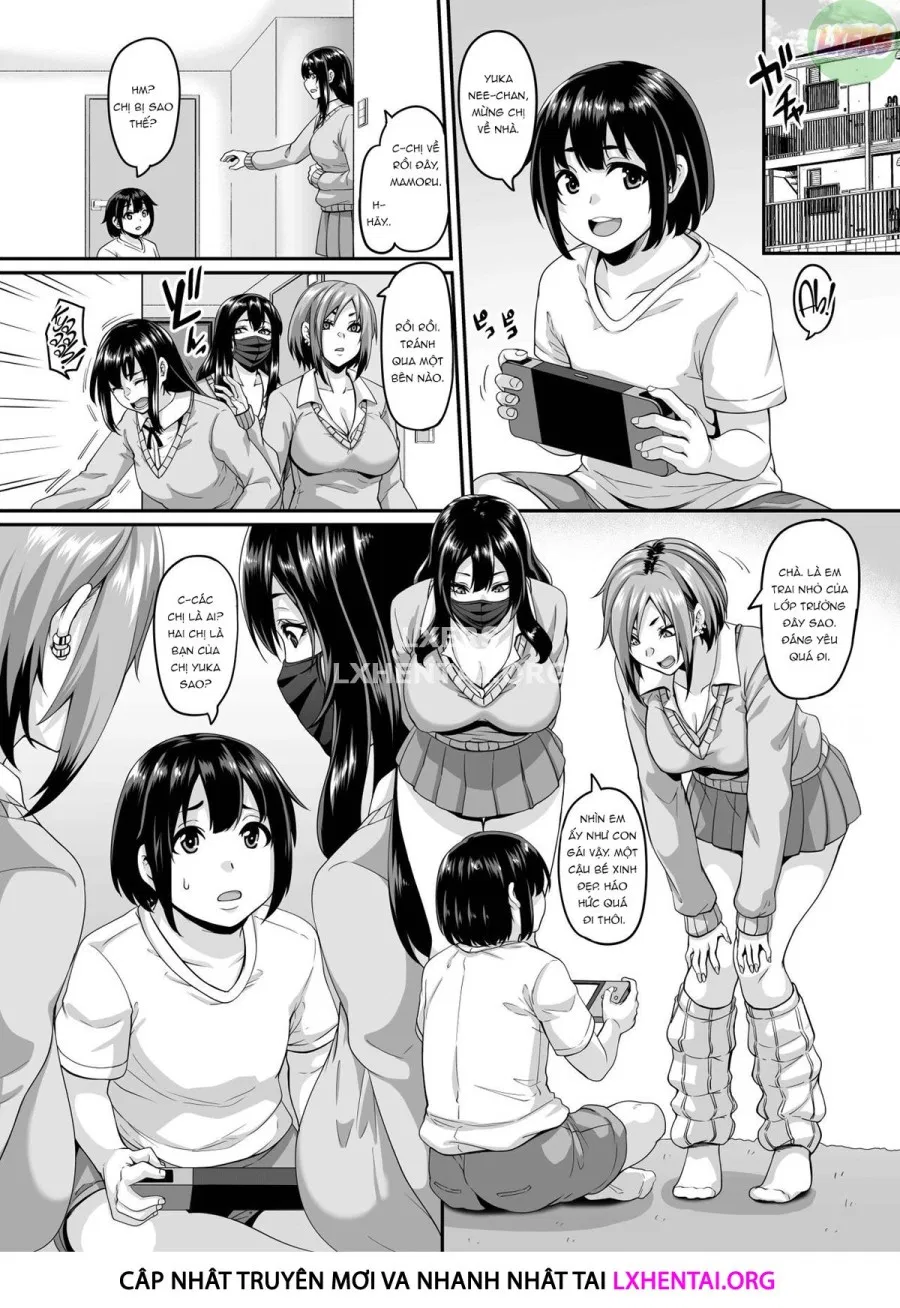 Papa-Katsu Bitch No Atashi-Ra Ga Anta No Otouto O Katte Mesuiki Yarichin-Kun Ni Shite Kawaigatteageru 