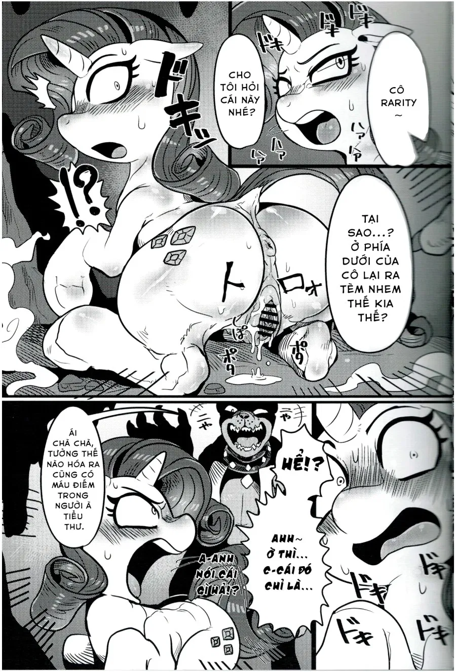 Một buổi sếch giữa ngựa và chó 