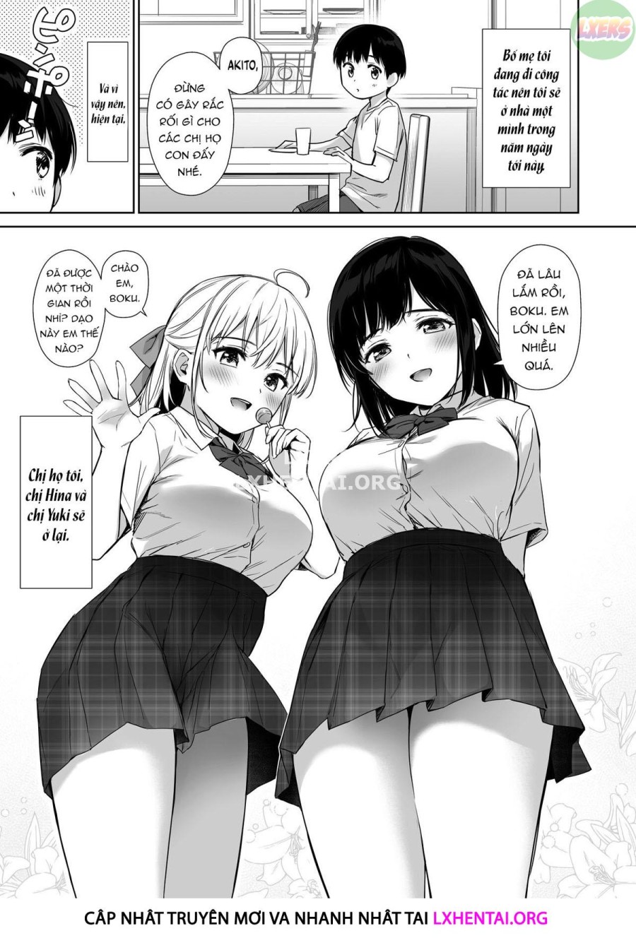 Naisho No Hajimete ~Suunenburi Ni Atta Shinseki No Bijin JK Shimai Ni Ecchi No Tehodoki Sarechaimasu~ 