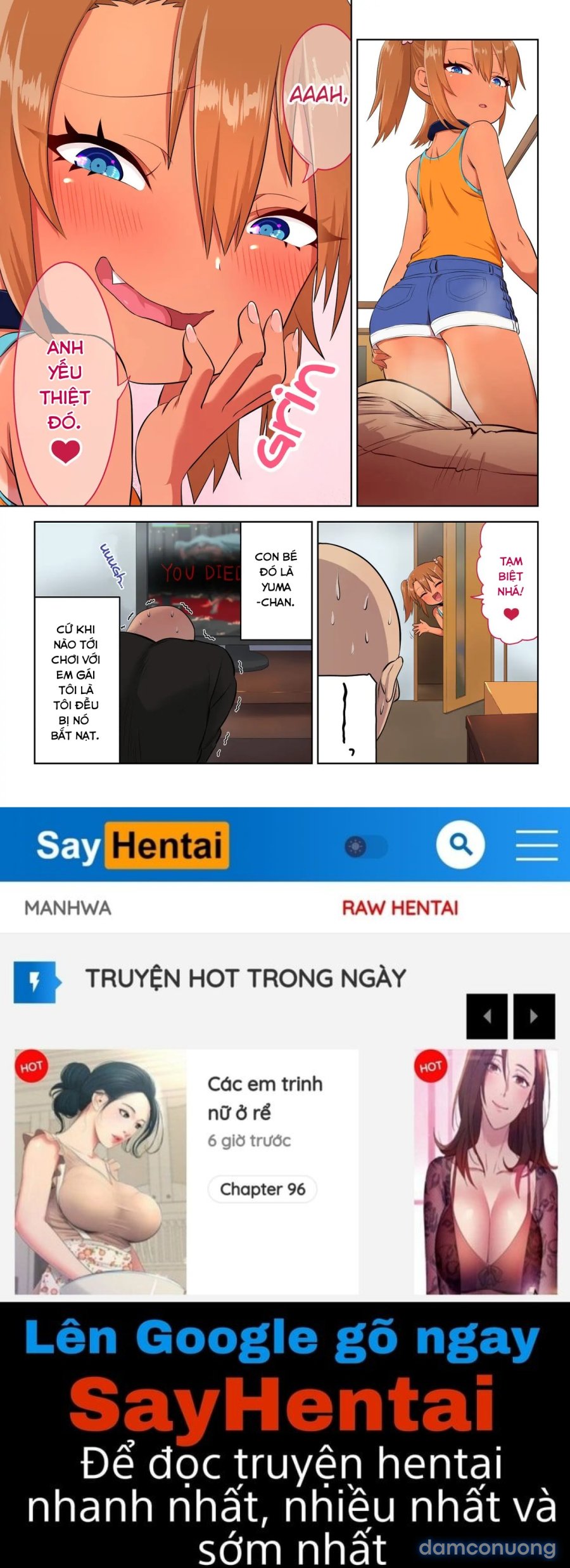 Yuma-chan thích bắt nạt tôi 
