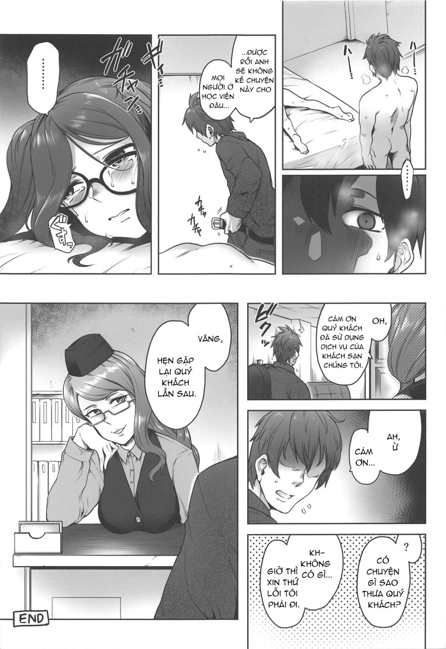 Cô gái tôi book ở nhà thổ là Akuta-san, người chung học viện 