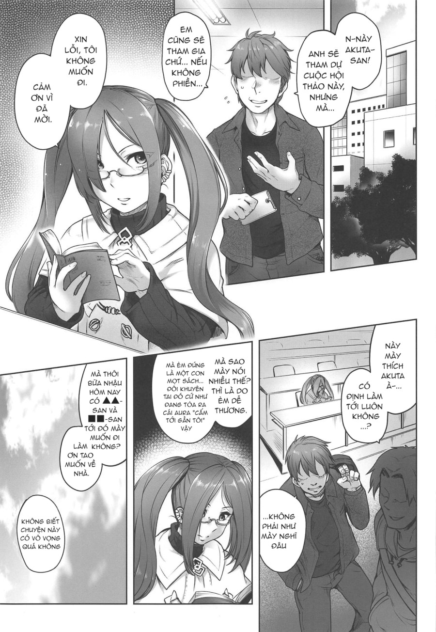 Cô gái tôi book ở nhà thổ là Akuta-san, người chung học viện 