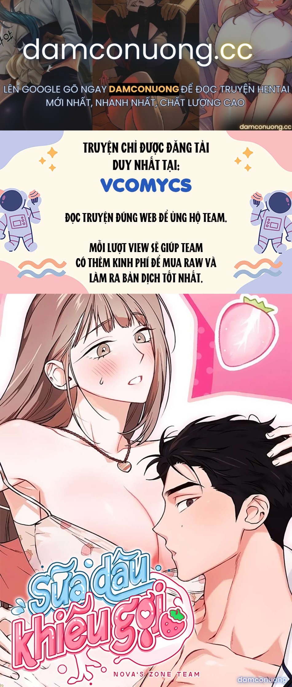 [18+] Sữa Dâu Khiêu Gợi 