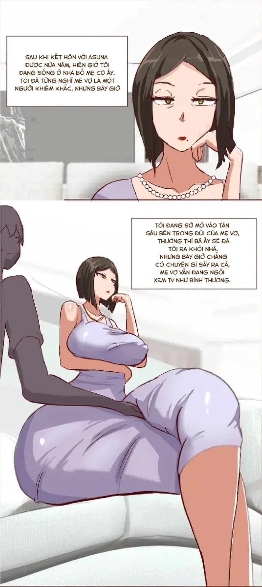 Kirito và mẹ Asuna 