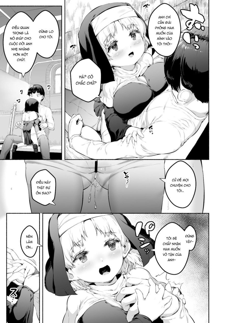 Ecchi na Zange o Sasete kureru Keiken na Loli Kyonyuu Sister-chan 