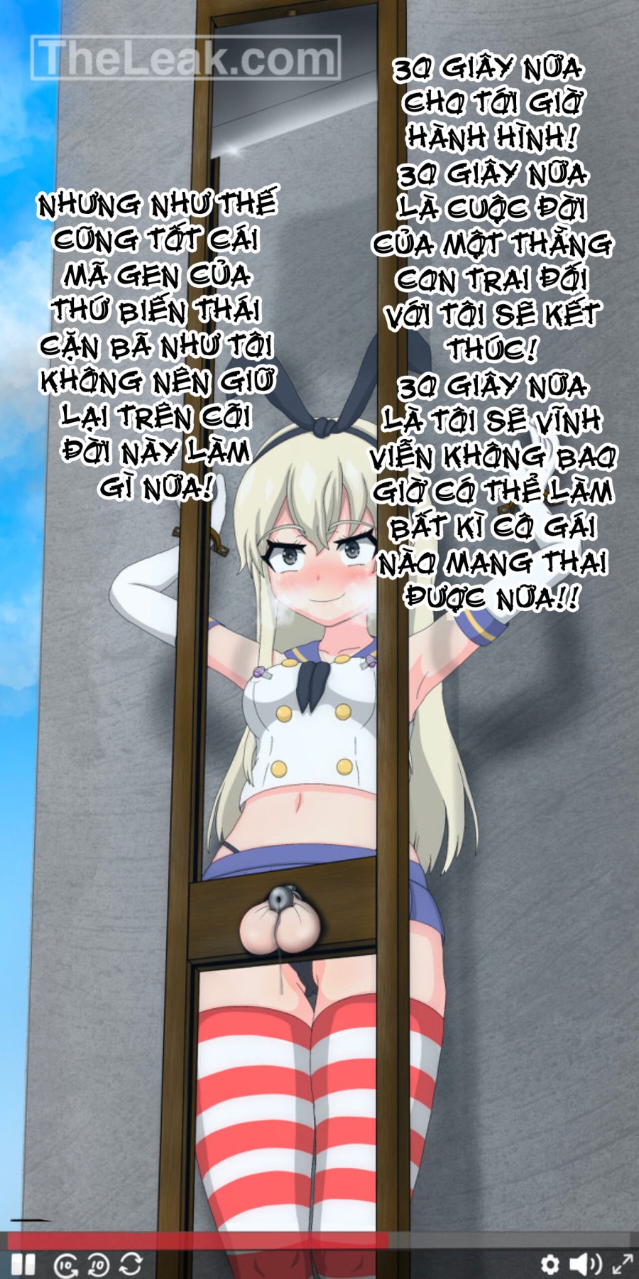 Buổi live Stream tự thiến của Shimakaze! 