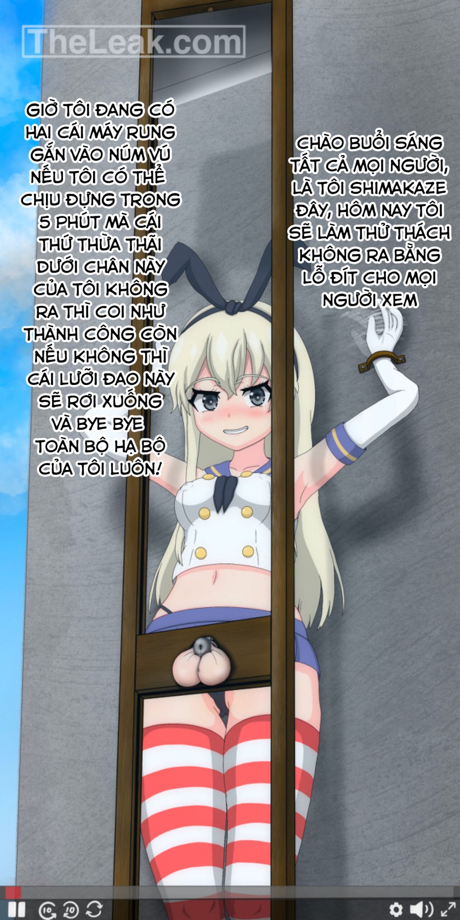 Buổi live Stream tự thiến của Shimakaze! 