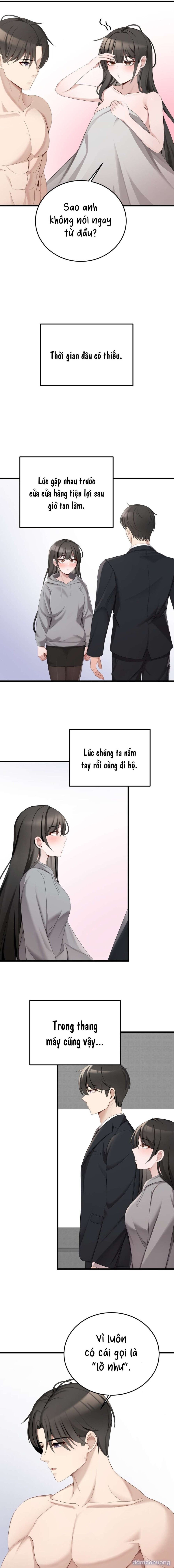 Rạng sáng, ở cửa hàng tiện lợi. 