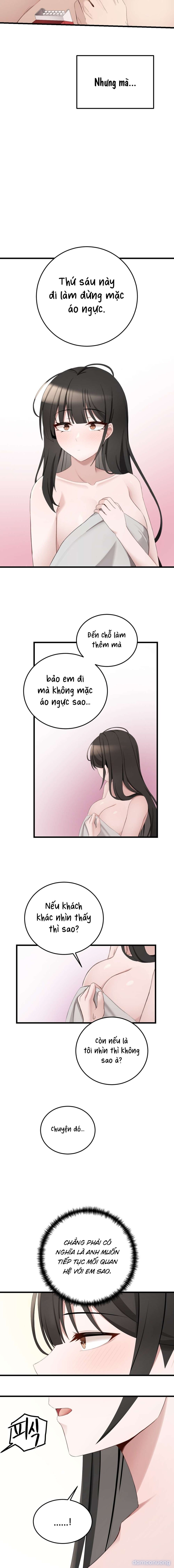 Rạng sáng, ở cửa hàng tiện lợi. 