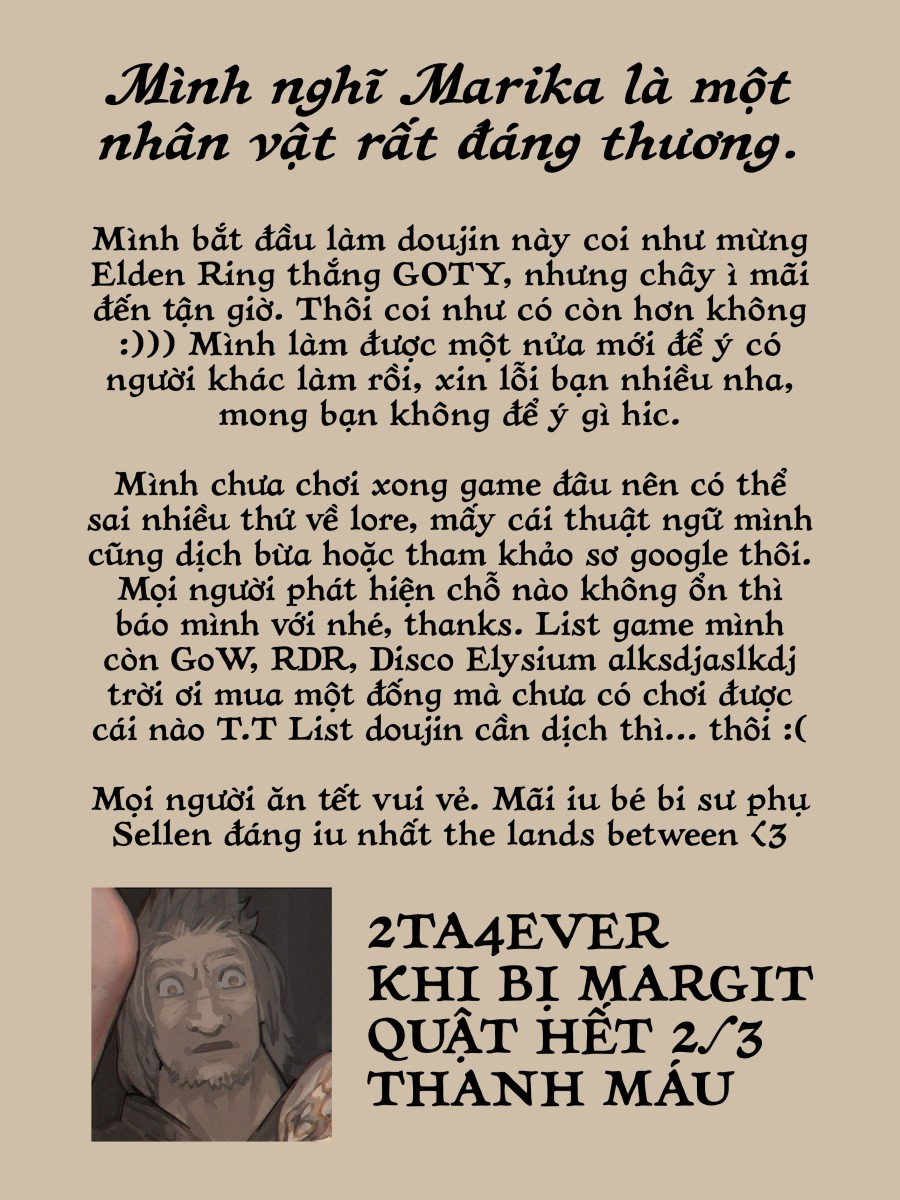 Hoàng Kim Thụ Lộc ~Dưới chân Erdtree~ 