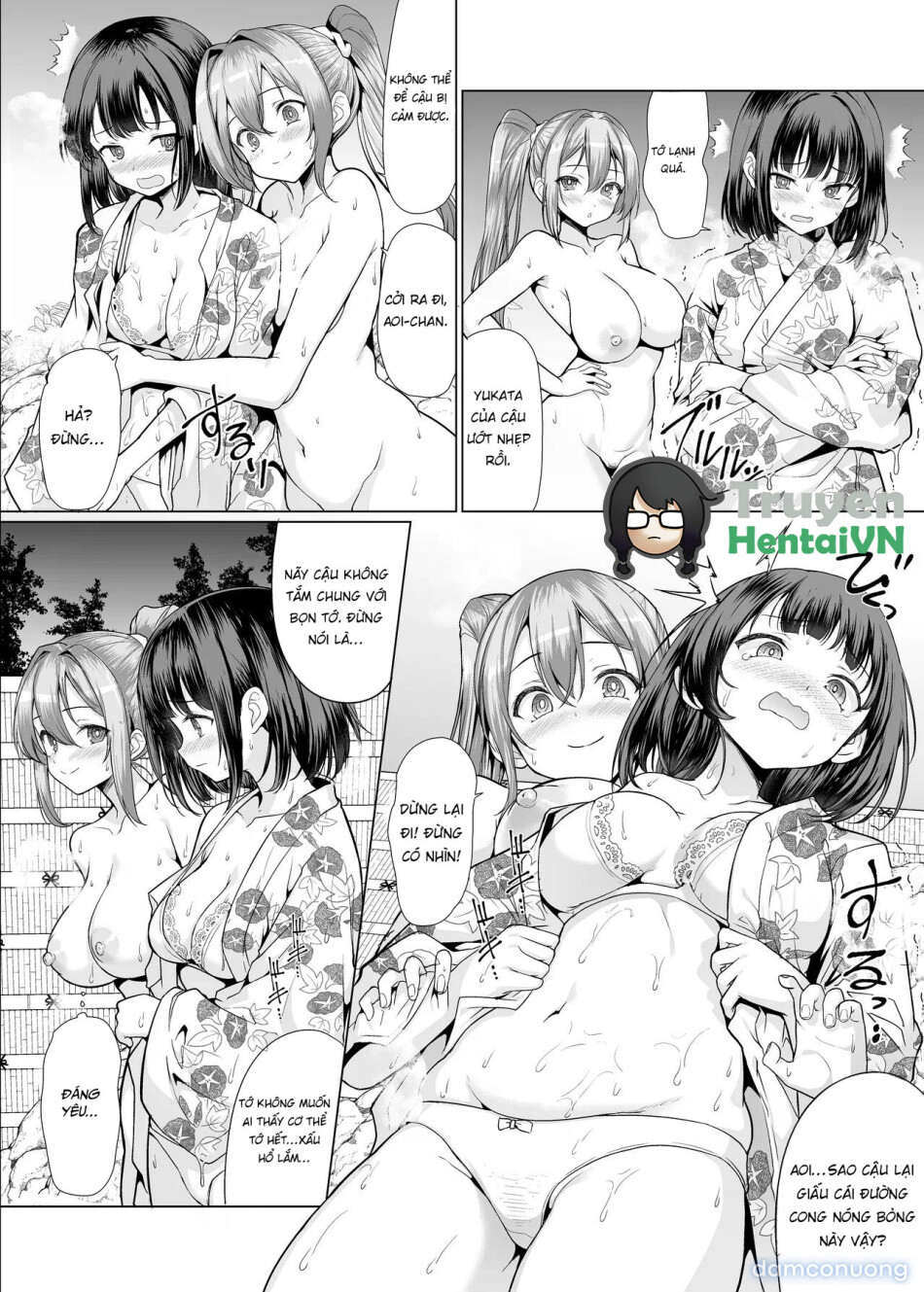 Onsen Haitte tara Joseito-tachi ga Osotte Kita 