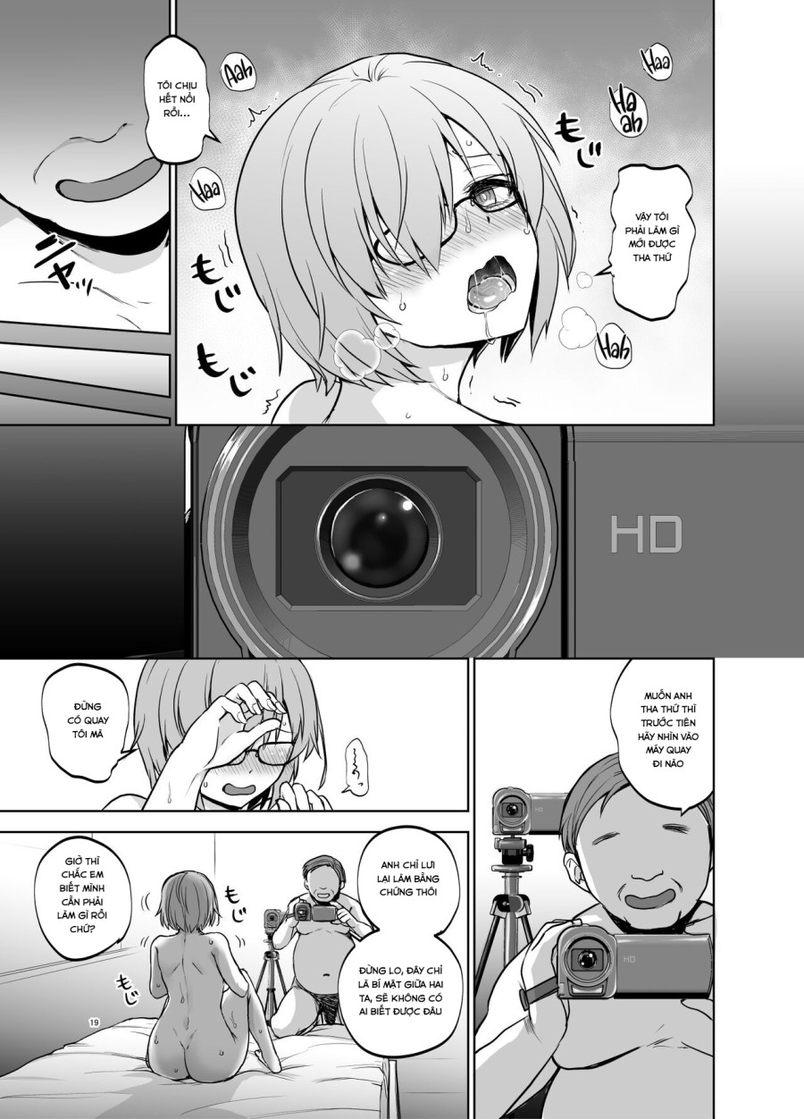 Senpai ga Rayshift Chuu Dake Kankei o Sematte Kuru Seiyoku Ousei na Chaldea Shokuin Oji-san to Mash (Fate/Grand Order) 