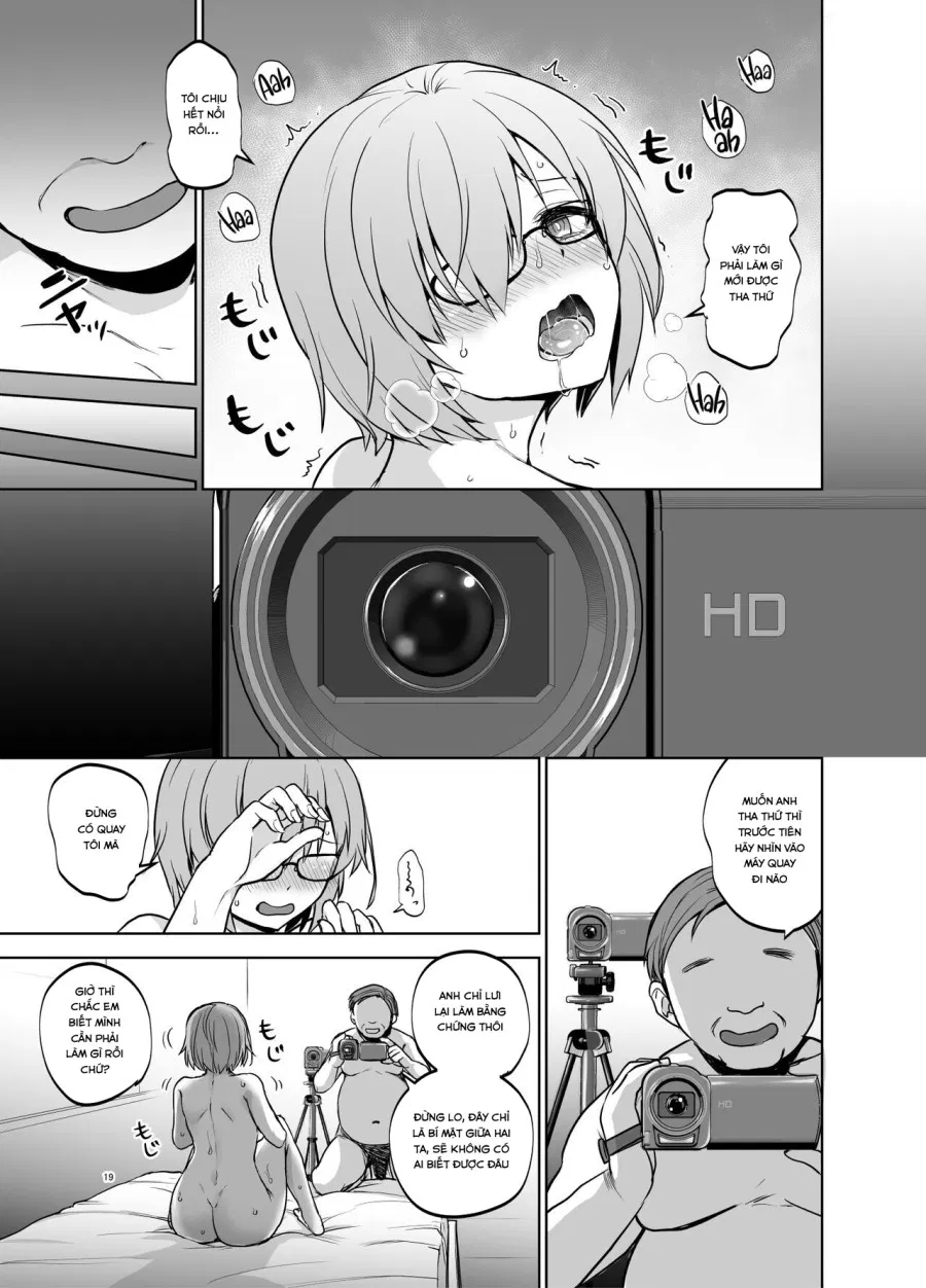 Senpai ga Rayshift Chuu Dake Kankei o Sematte Kuru Seiyoku Ousei na Chaldea Shokuin Oji-san to Mash (Fate/Grand Order) 