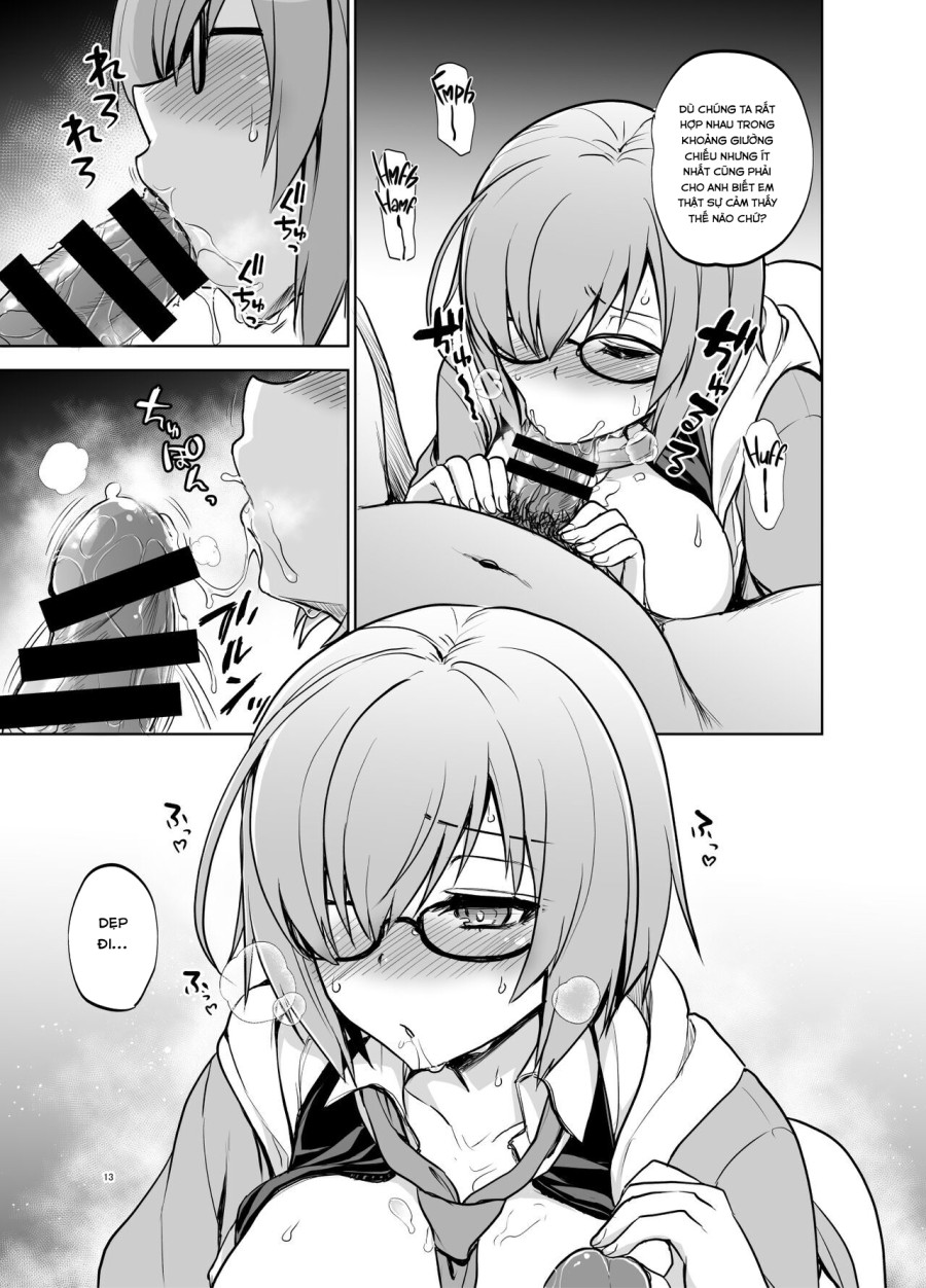 Senpai ga Rayshift Chuu Dake Kankei o Sematte Kuru Seiyoku Ousei na Chaldea Shokuin Oji-san to Mash (Fate/Grand Order) 