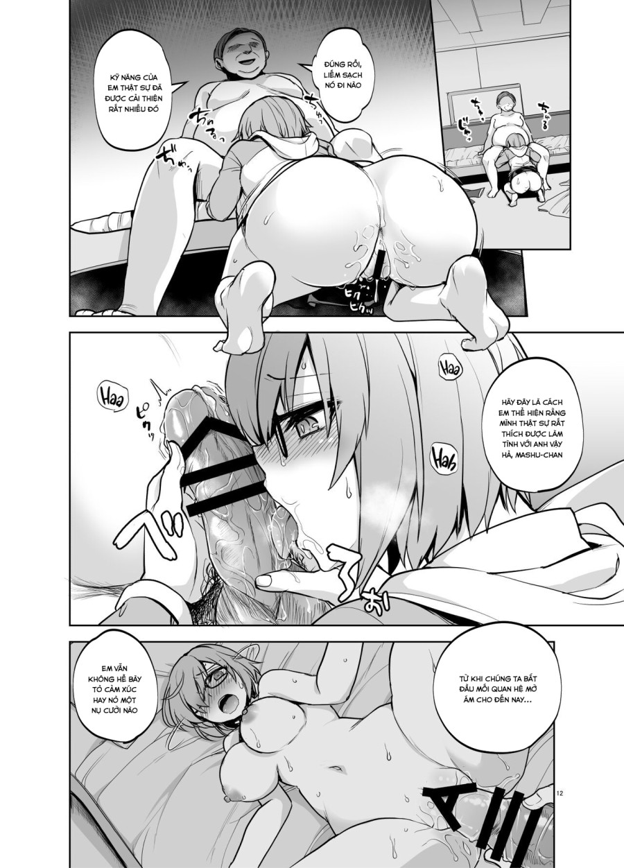 Senpai ga Rayshift Chuu Dake Kankei o Sematte Kuru Seiyoku Ousei na Chaldea Shokuin Oji-san to Mash (Fate/Grand Order) 