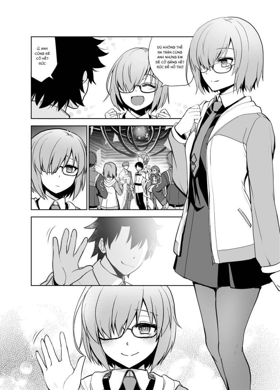 Senpai ga Rayshift Chuu Dake Kankei o Sematte Kuru Seiyoku Ousei na Chaldea Shokuin Oji-san to Mash (Fate/Grand Order) 