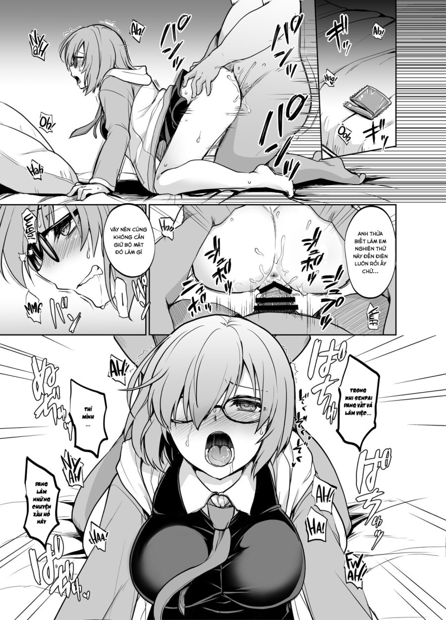 Senpai ga Rayshift Chuu Dake Kankei o Sematte Kuru Seiyoku Ousei na Chaldea Shokuin Oji-san to Mash (Fate/Grand Order) 