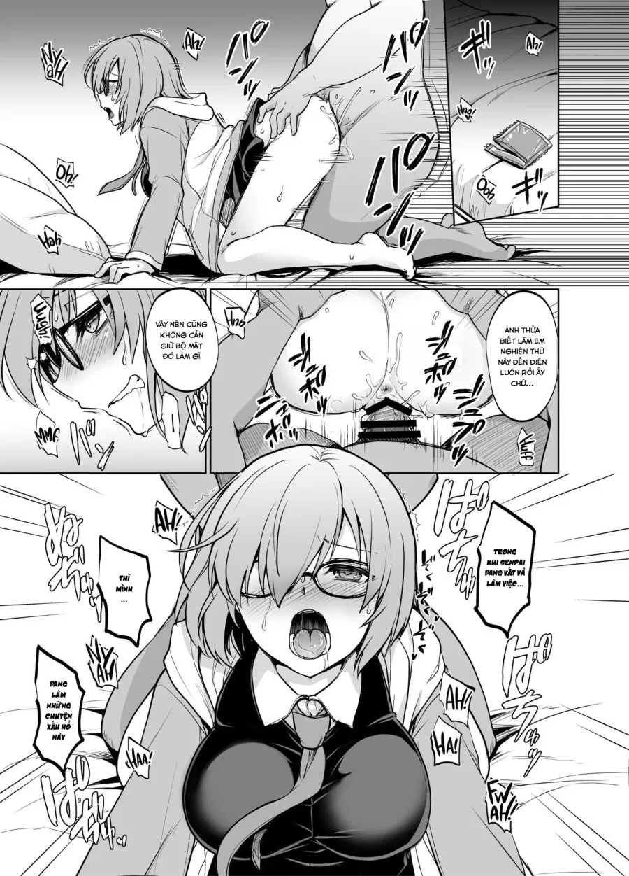Senpai ga Rayshift Chuu Dake Kankei o Sematte Kuru Seiyoku Ousei na Chaldea Shokuin Oji-san to Mash (Fate/Grand Order) 