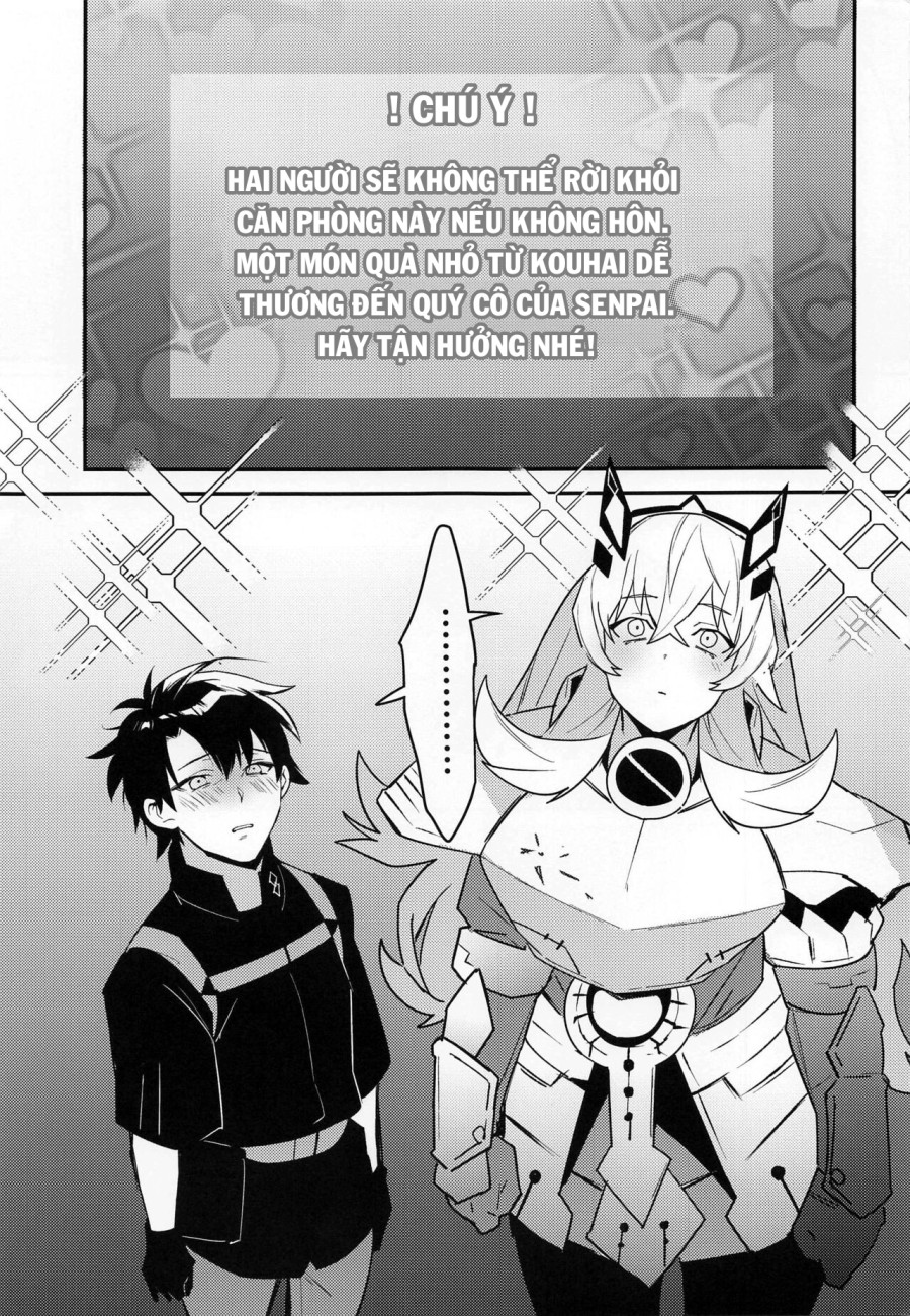 Kimi to Kiss Shinai to Derarenai Heya (Fate/Grand Order) 