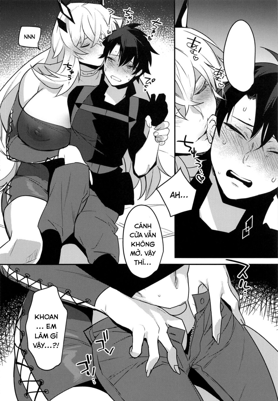 Kimi to Kiss Shinai to Derarenai Heya (Fate/Grand Order) 
