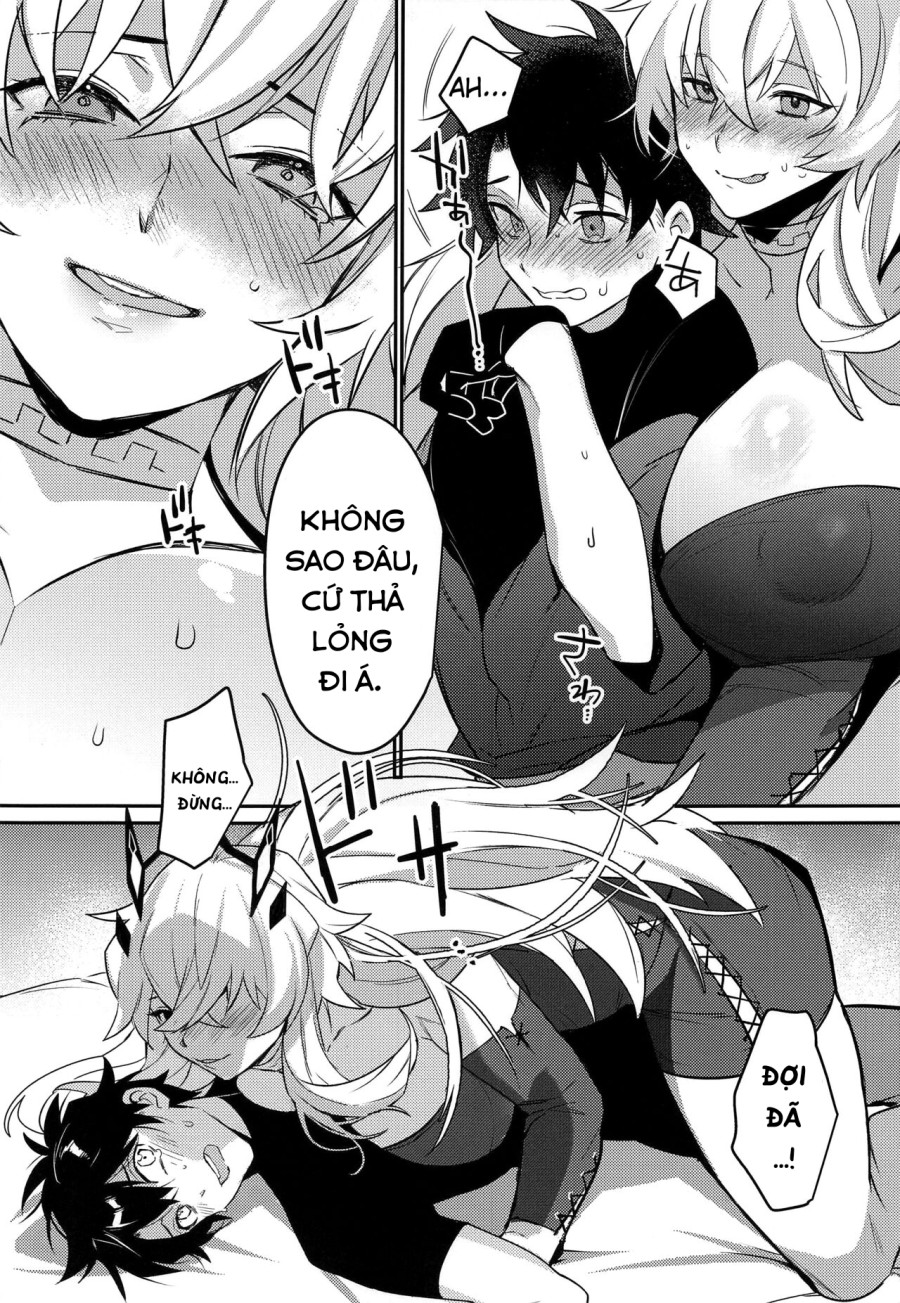 Kimi to Kiss Shinai to Derarenai Heya (Fate/Grand Order) 