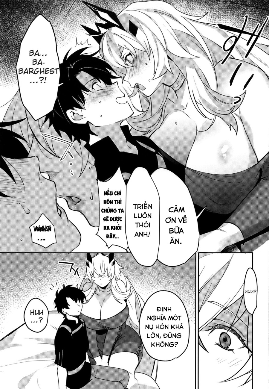 Kimi to Kiss Shinai to Derarenai Heya (Fate/Grand Order) 