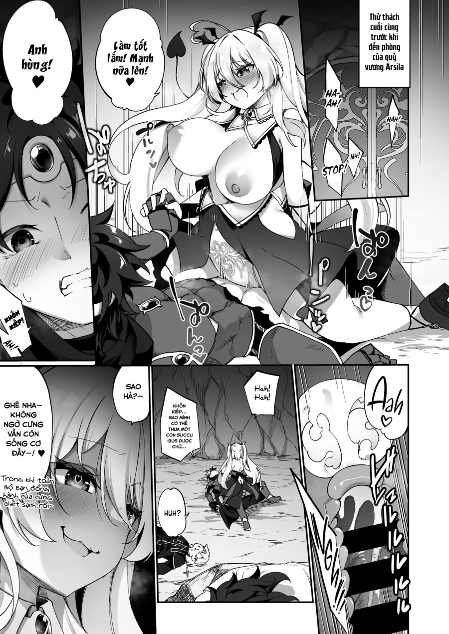 Câu chuyện về người hùng đã đánh bại quỷ vương nhưng lại thua trước Succubus và tận hưởng cuộc sống làm Succubus! 