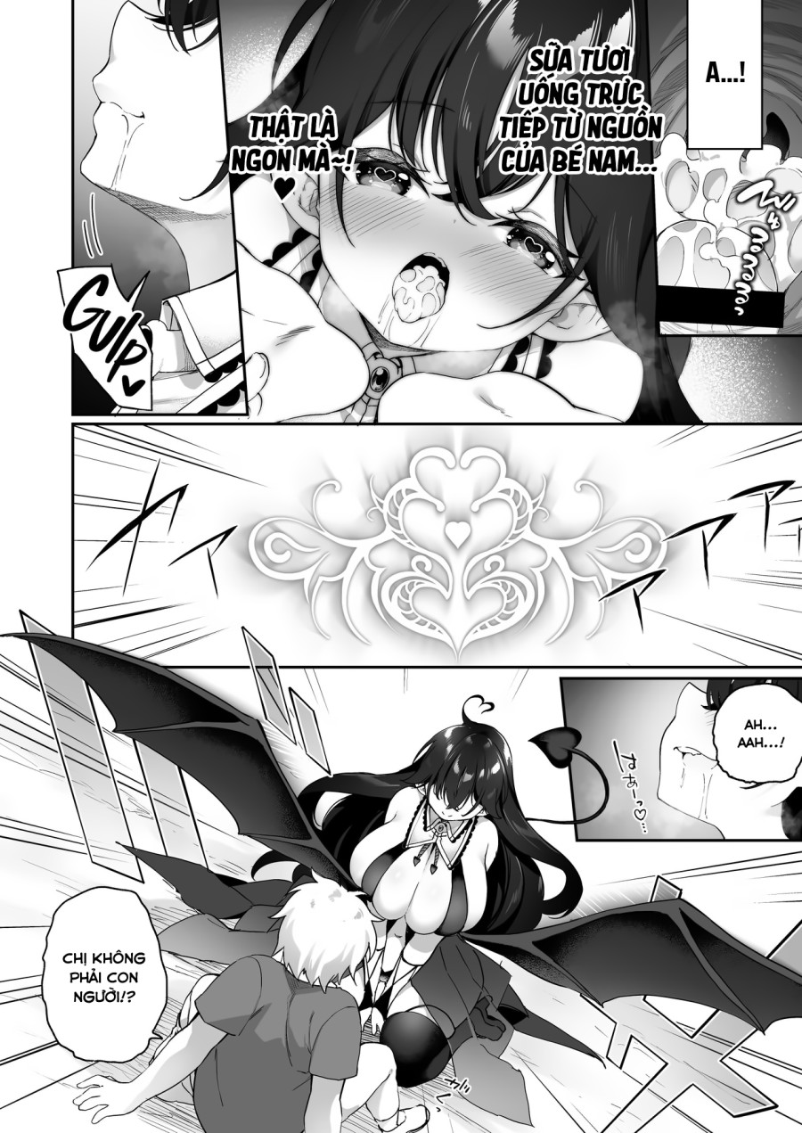 Câu chuyện về người hùng đã đánh bại quỷ vương nhưng lại thua trước Succubus và tận hưởng cuộc sống làm Succubus! 
