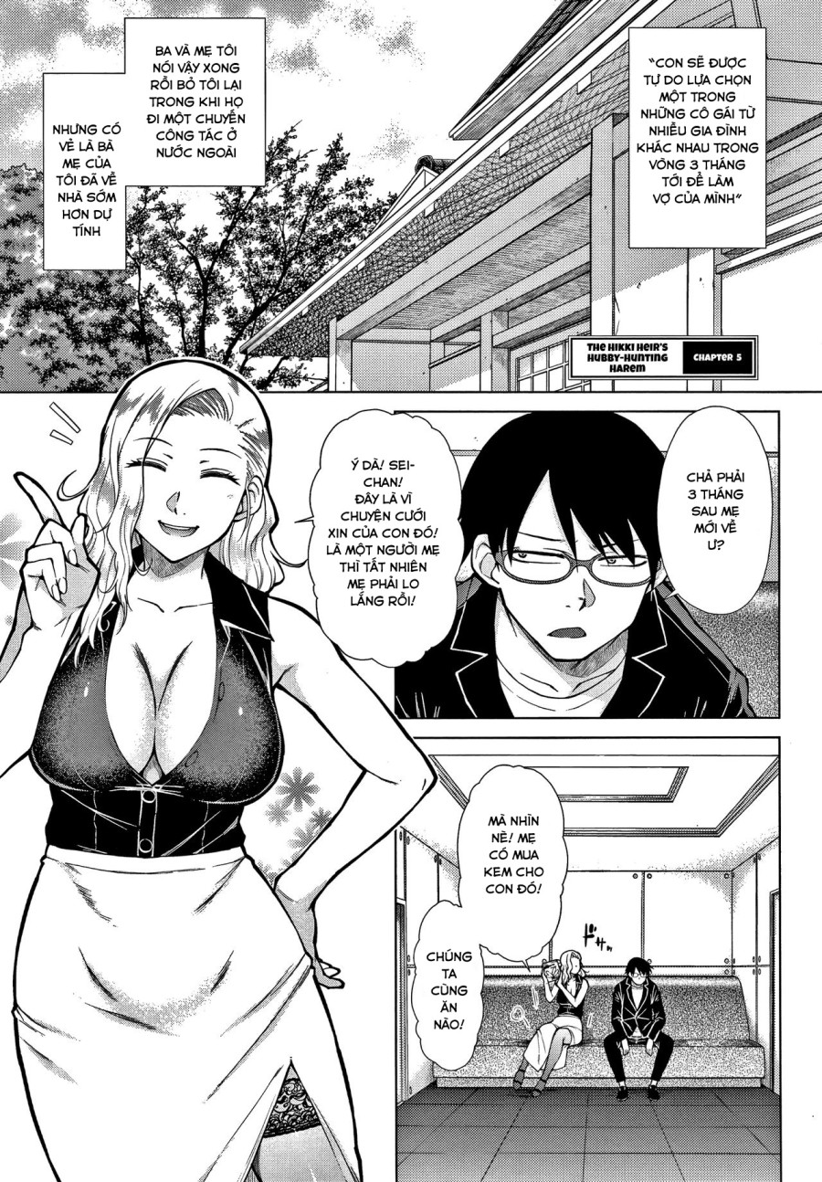 Saikyou Hikikomori Onzoushi No Torokeru Konkatsu Harem-Chap 4-9 