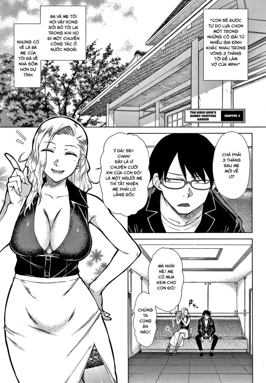 Saikyou Hikikomori Onzoushi No Torokeru Konkatsu Harem-Chap 4-9 