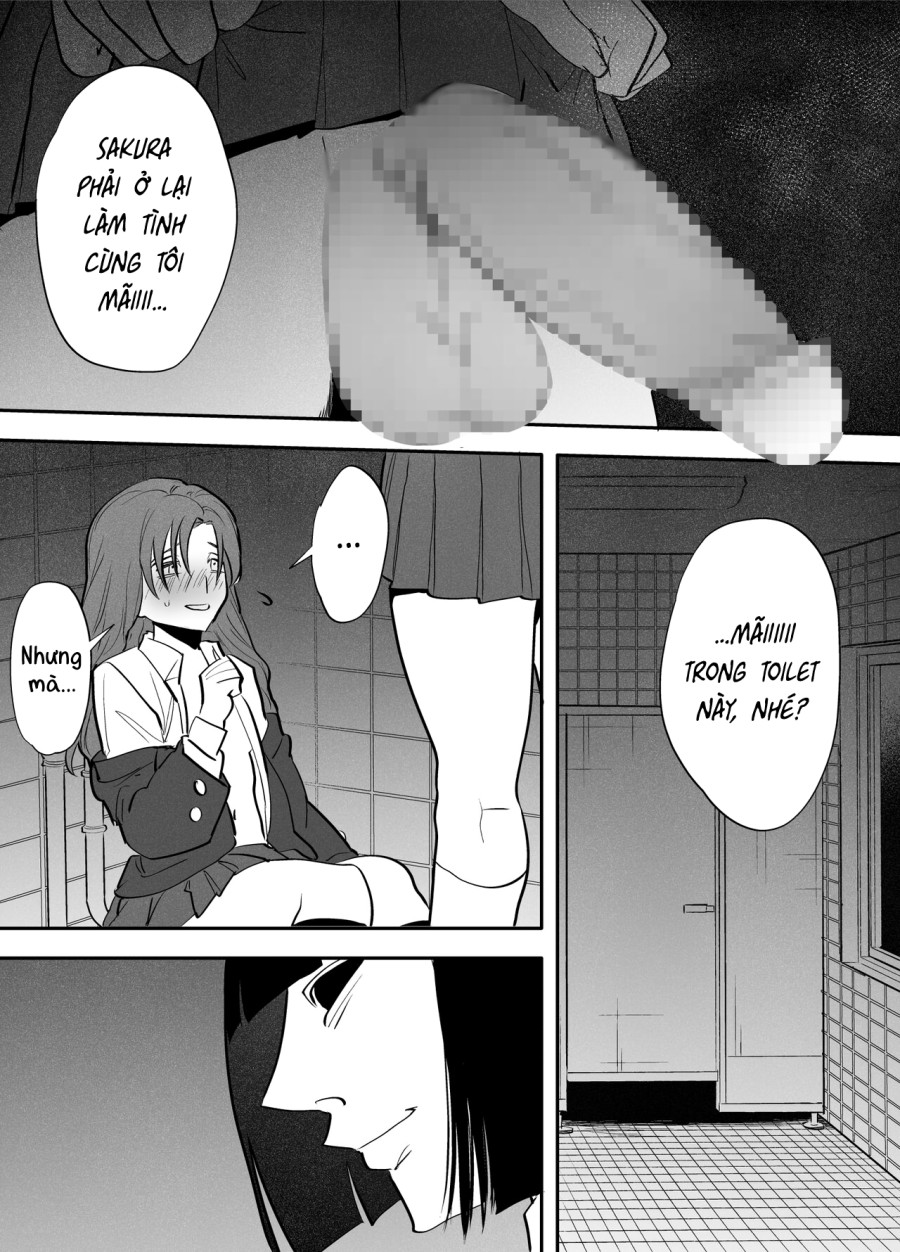 Mình, WC, và futanari Hanako-san 