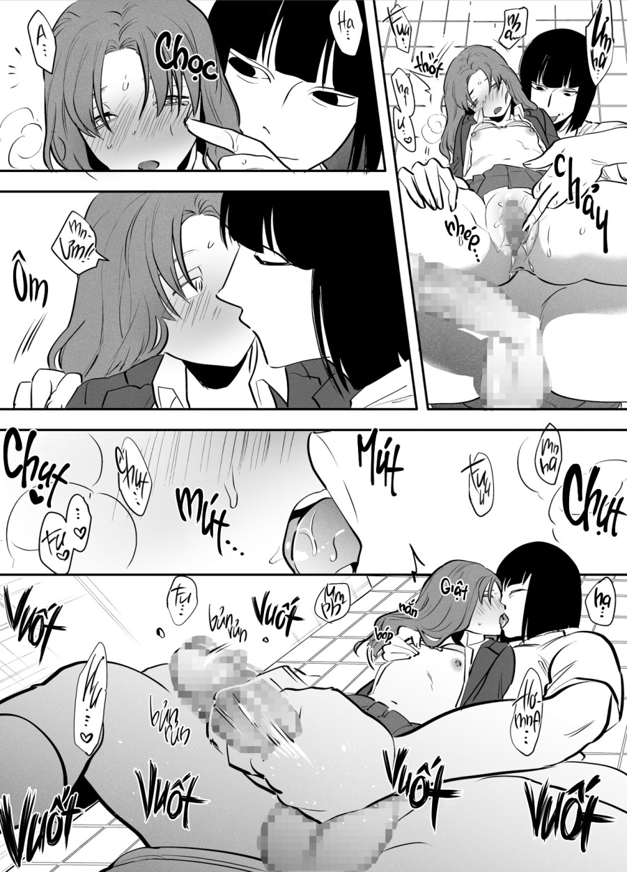 Mình, WC, và futanari Hanako-san 