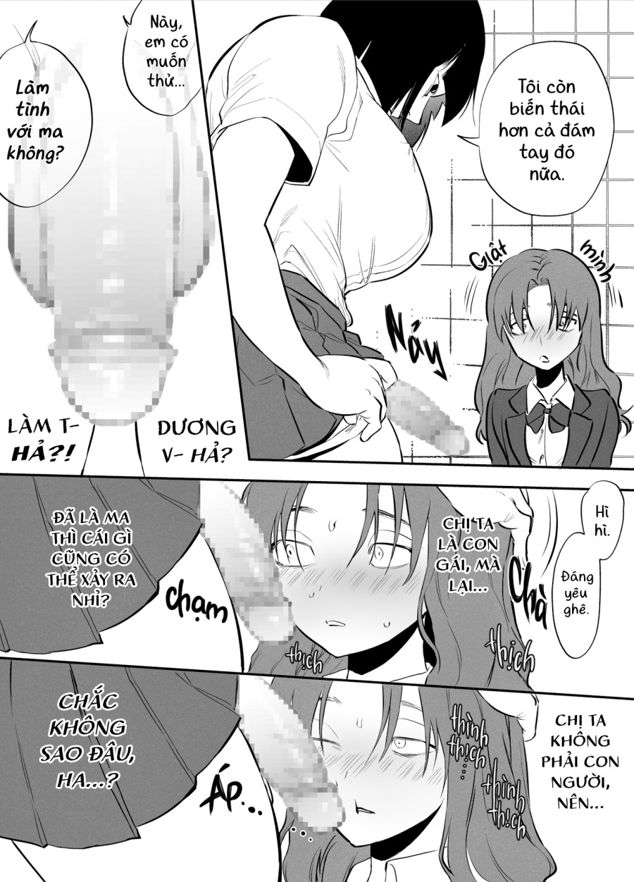 Mình, WC, và futanari Hanako-san 