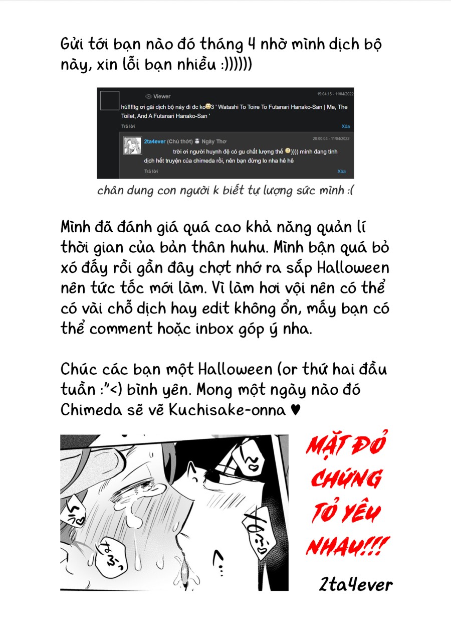 Mình, WC, và futanari Hanako-san 