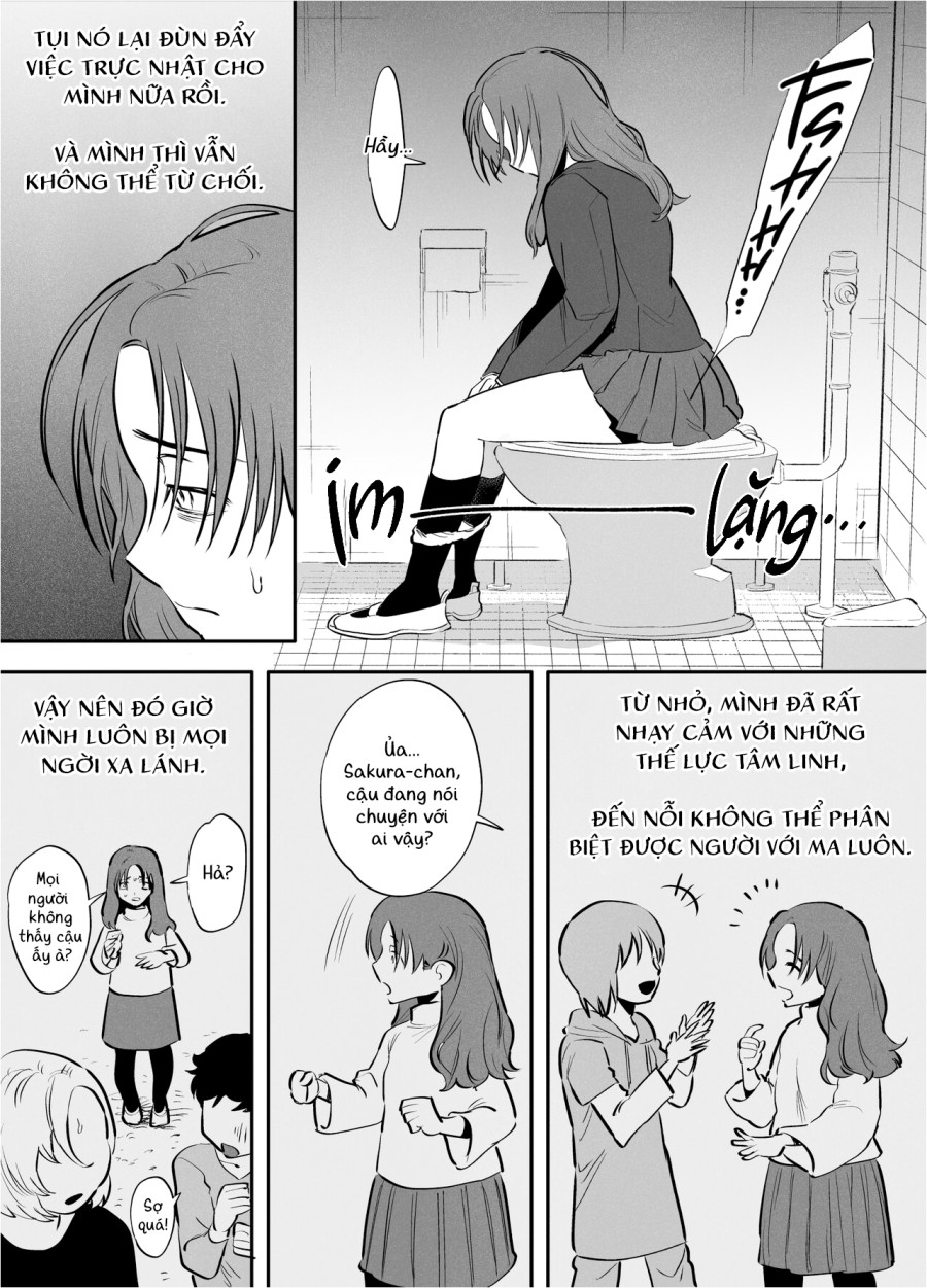 Mình, WC, và futanari Hanako-san 