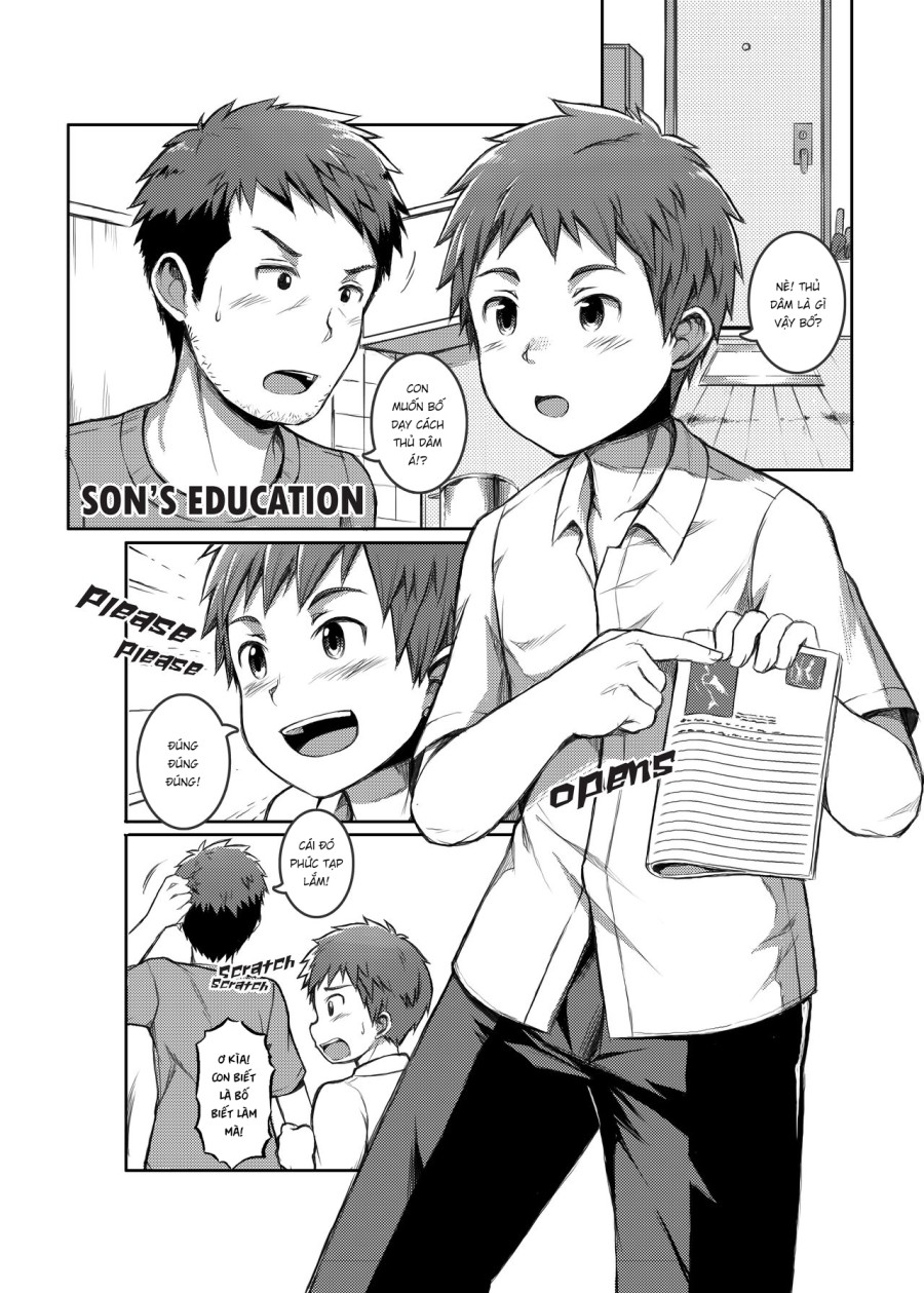 Son's education 
