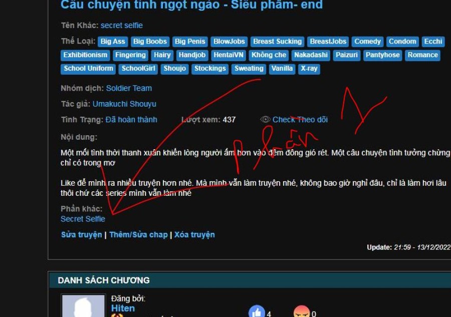 Câu chuyện tình ngọt ngào 
