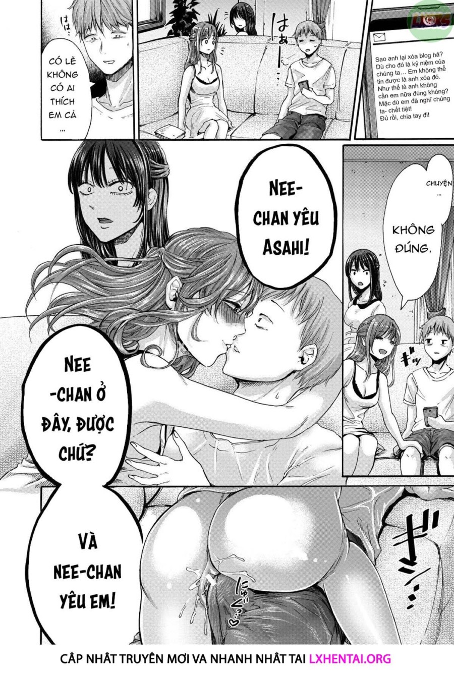 Cái lỗ thân mật của chị gái và anh trai 