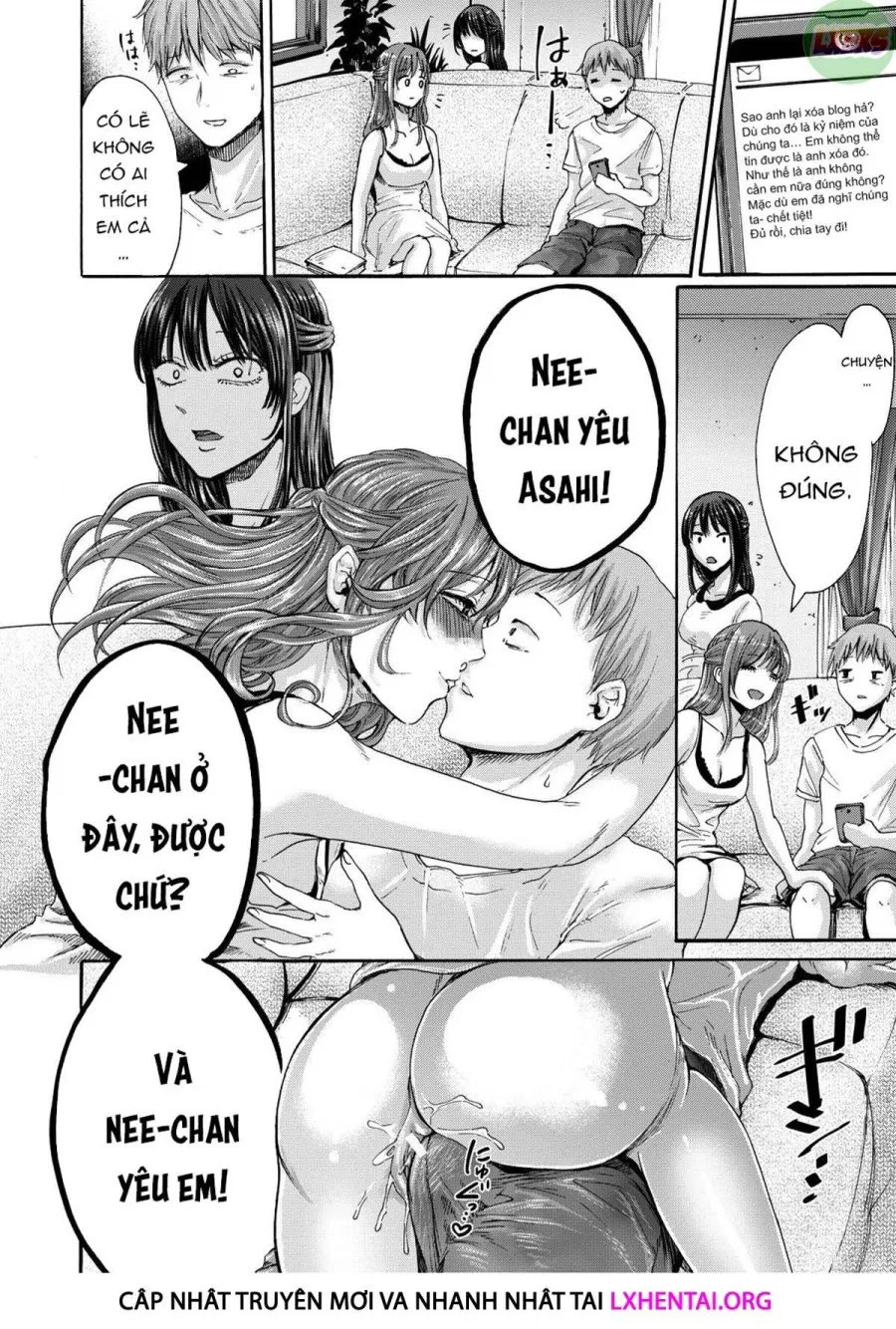 Cái lỗ thân mật của chị gái và anh trai 