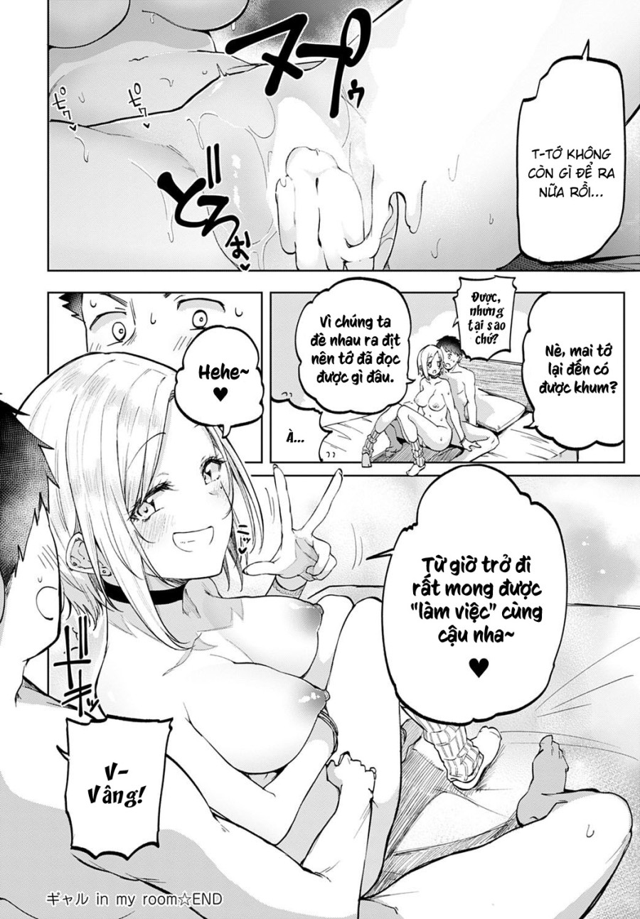 Cô bạn Gyaru trong phòng của tôi 