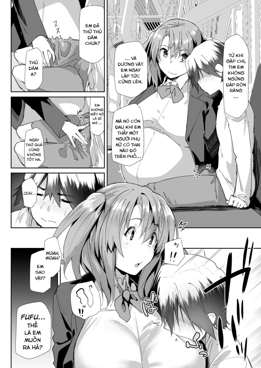 Pregnant JK Preys on Shota that Sat in Priority Seating 