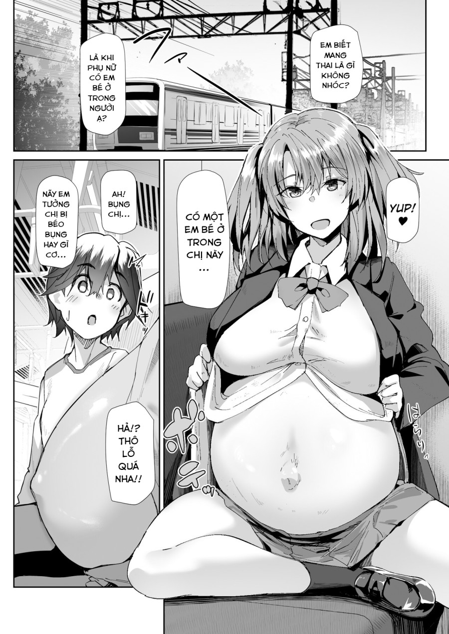 Pregnant JK Preys on Shota that Sat in Priority Seating 