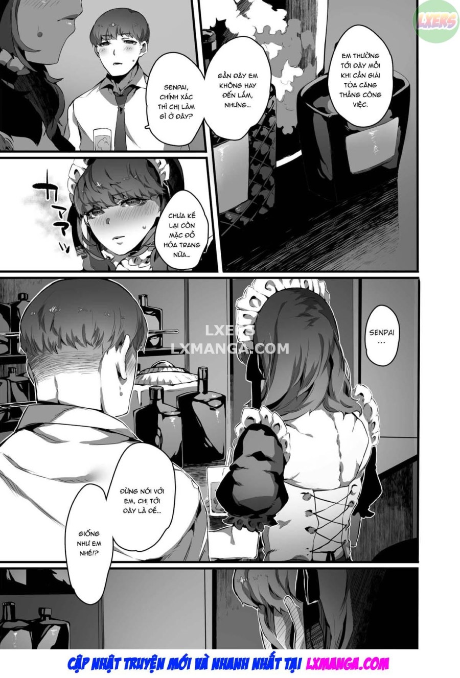 Mặt dễ thương của Senpai 