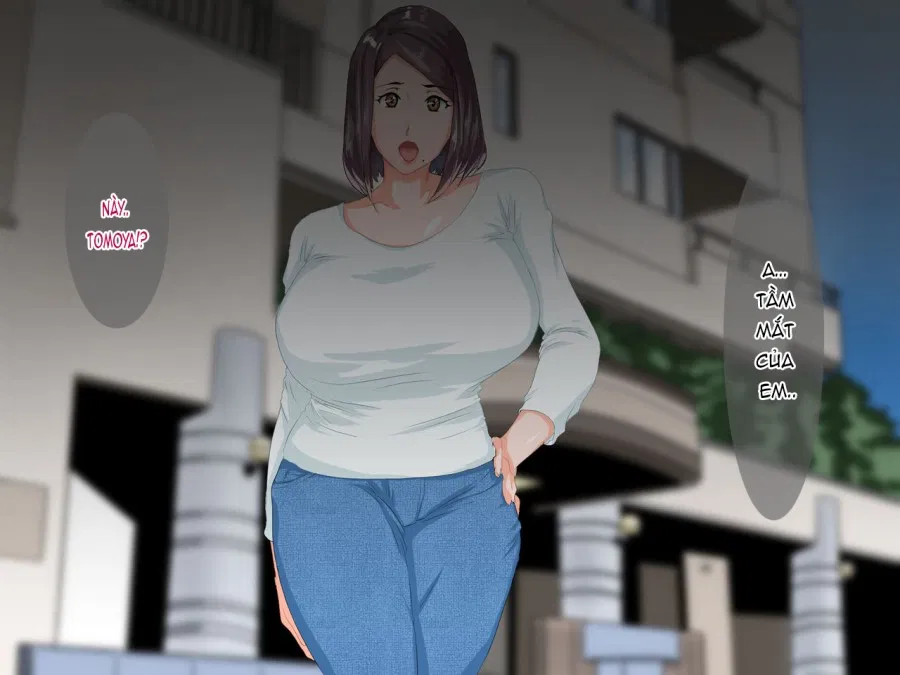 Yoru no Seikatsu de Mitasarenai Bakunyuu Hitozuma Oba-san to. 