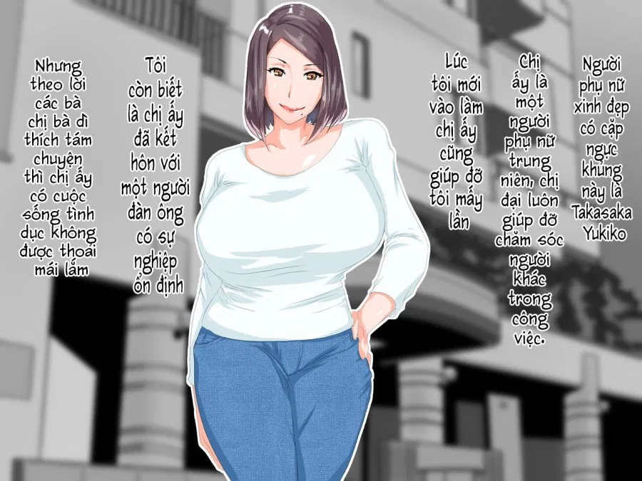 Yoru no Seikatsu de Mitasarenai Bakunyuu Hitozuma Oba-san to. 