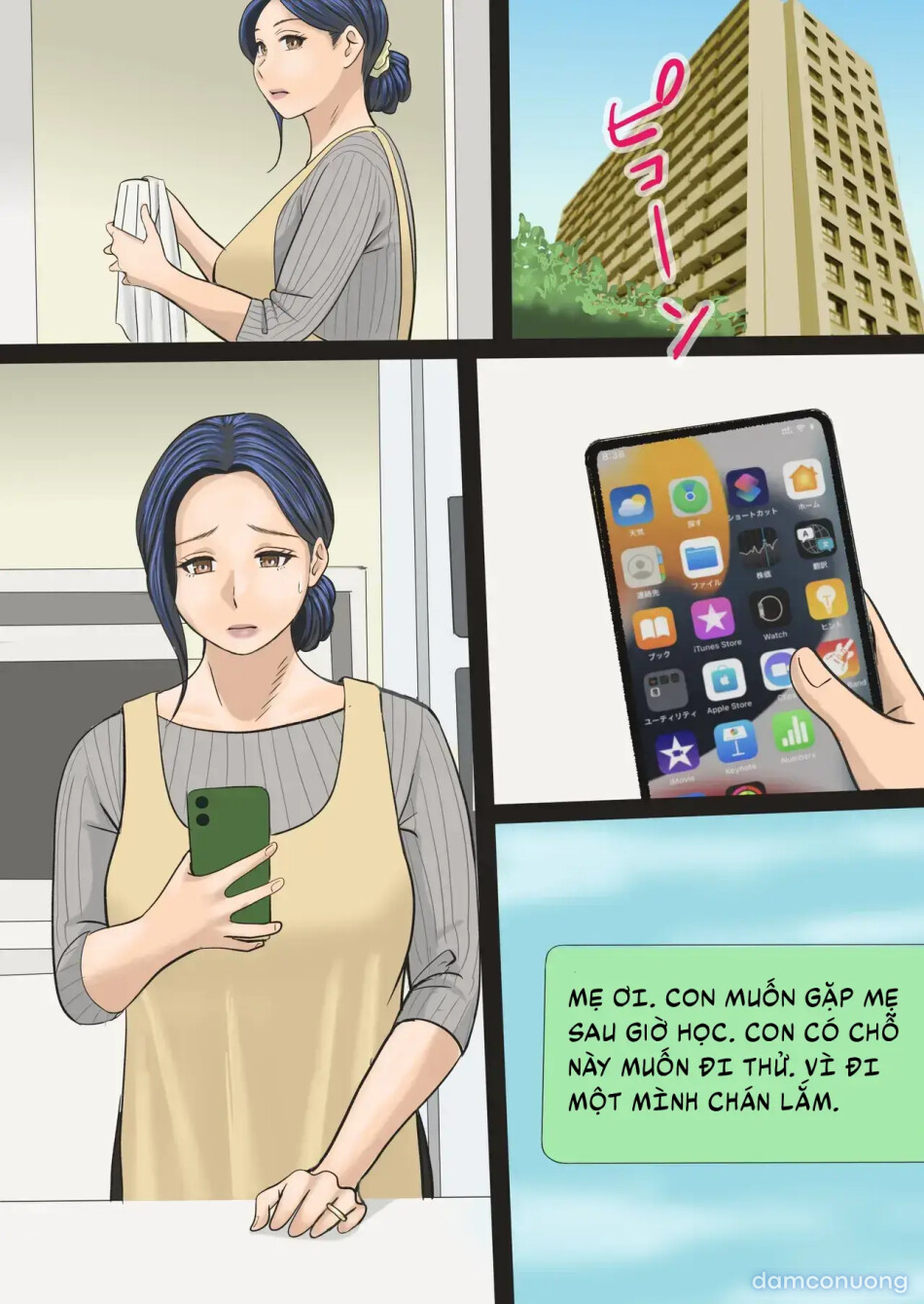 Soshite Watashi wa Musuko no Seishori Haha ni Narimashita 