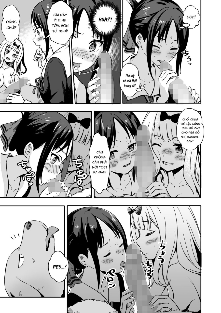 Kaguya-san đã giúp tôi giải quyết vấn đề tình dục với Pas. 
